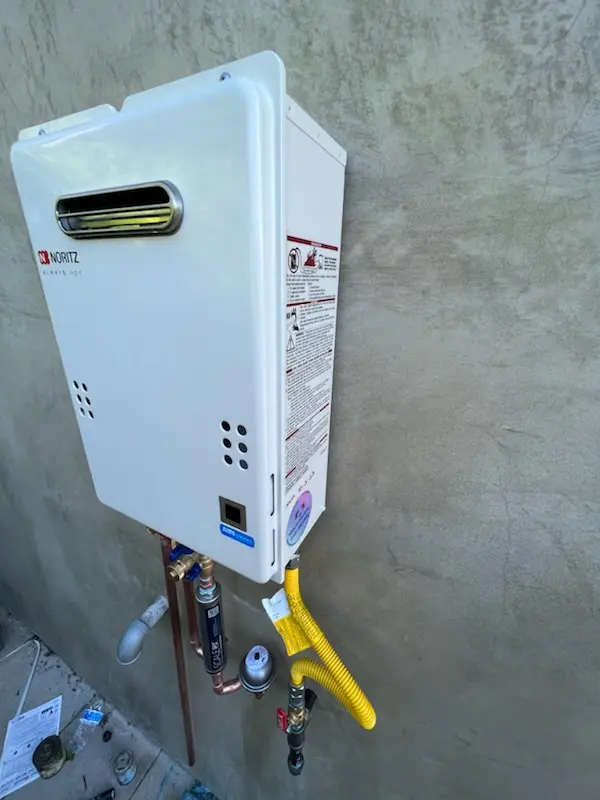 Tankless water heater installation for Earlston homes